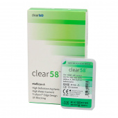 Clear 58 UV 6 pk