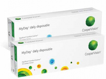 2 упаковки MyDay daily disposable 30 pk